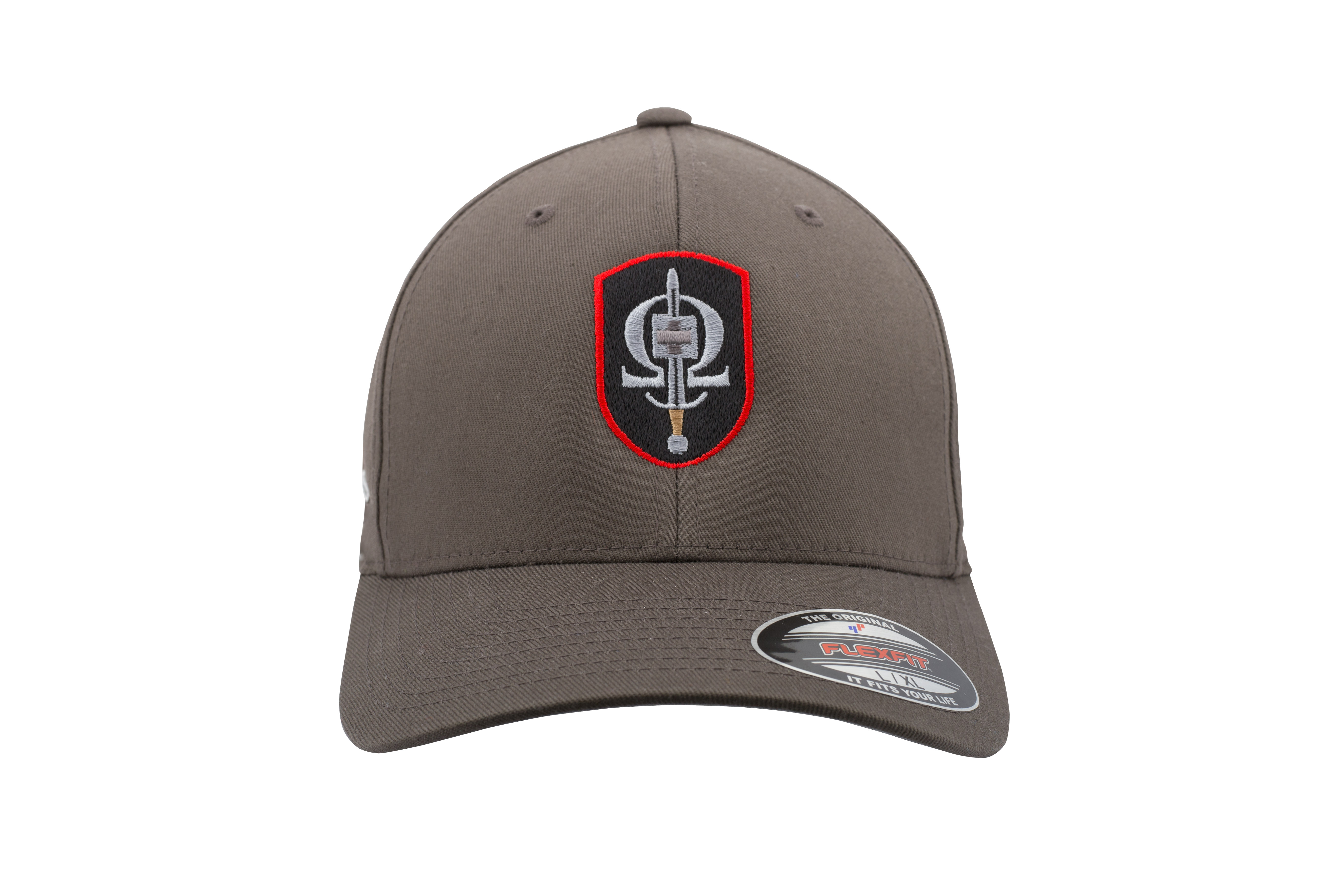 Kšiltovka FLEXIFIT šedá