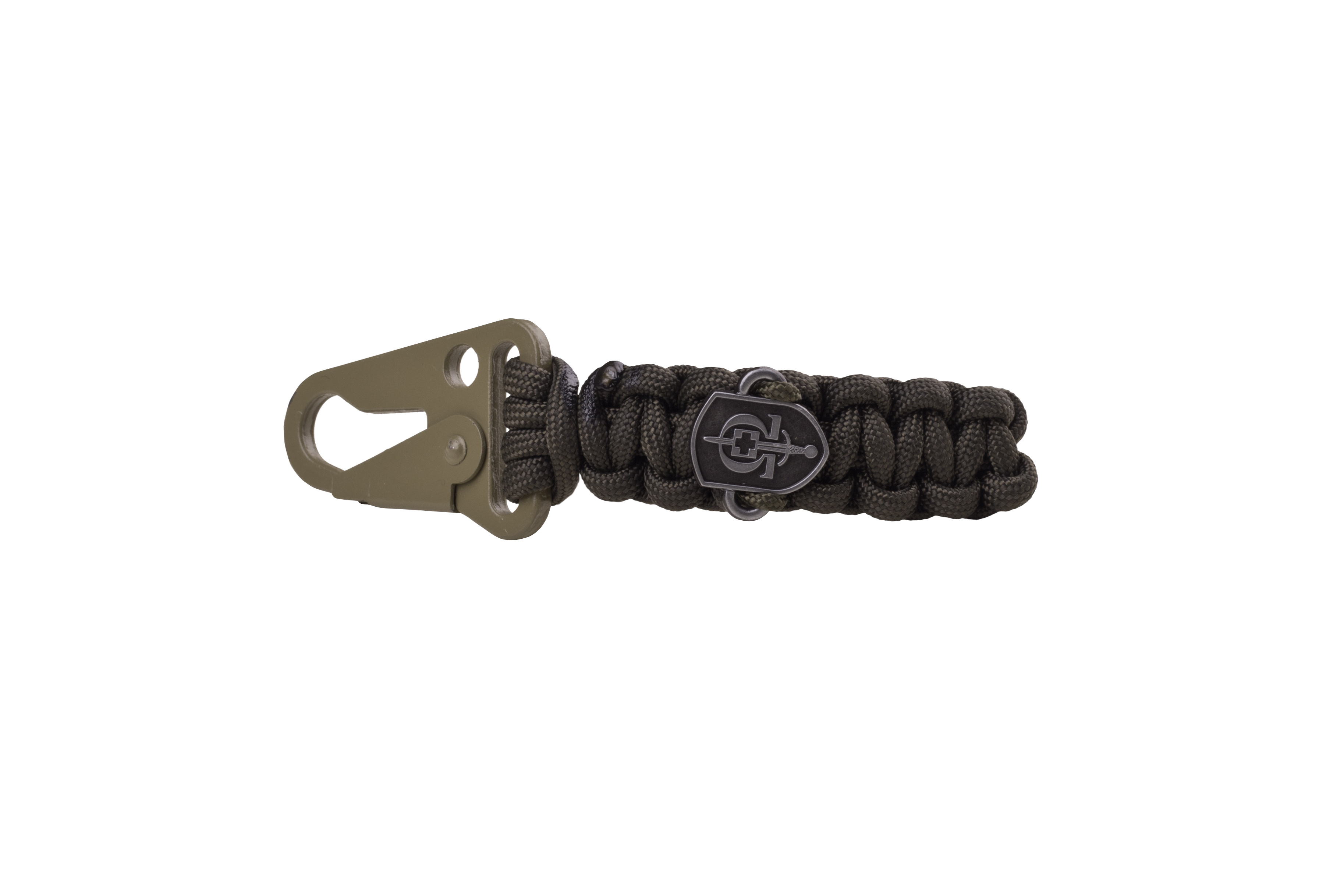1.0 Snaphook paracord klíčenka khaki