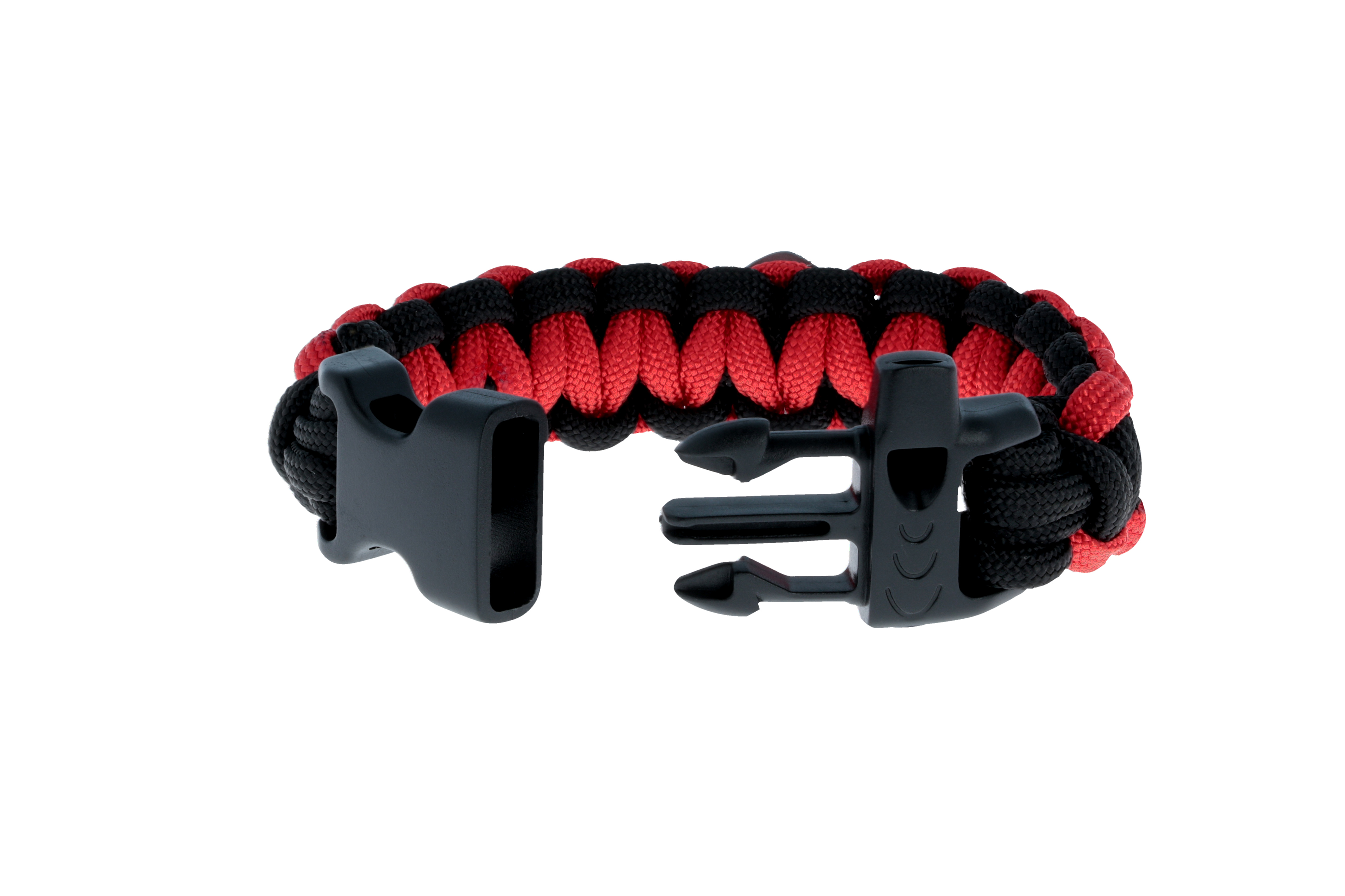 Survival náramek se znakem REGI Base - červeno/černý - původní model